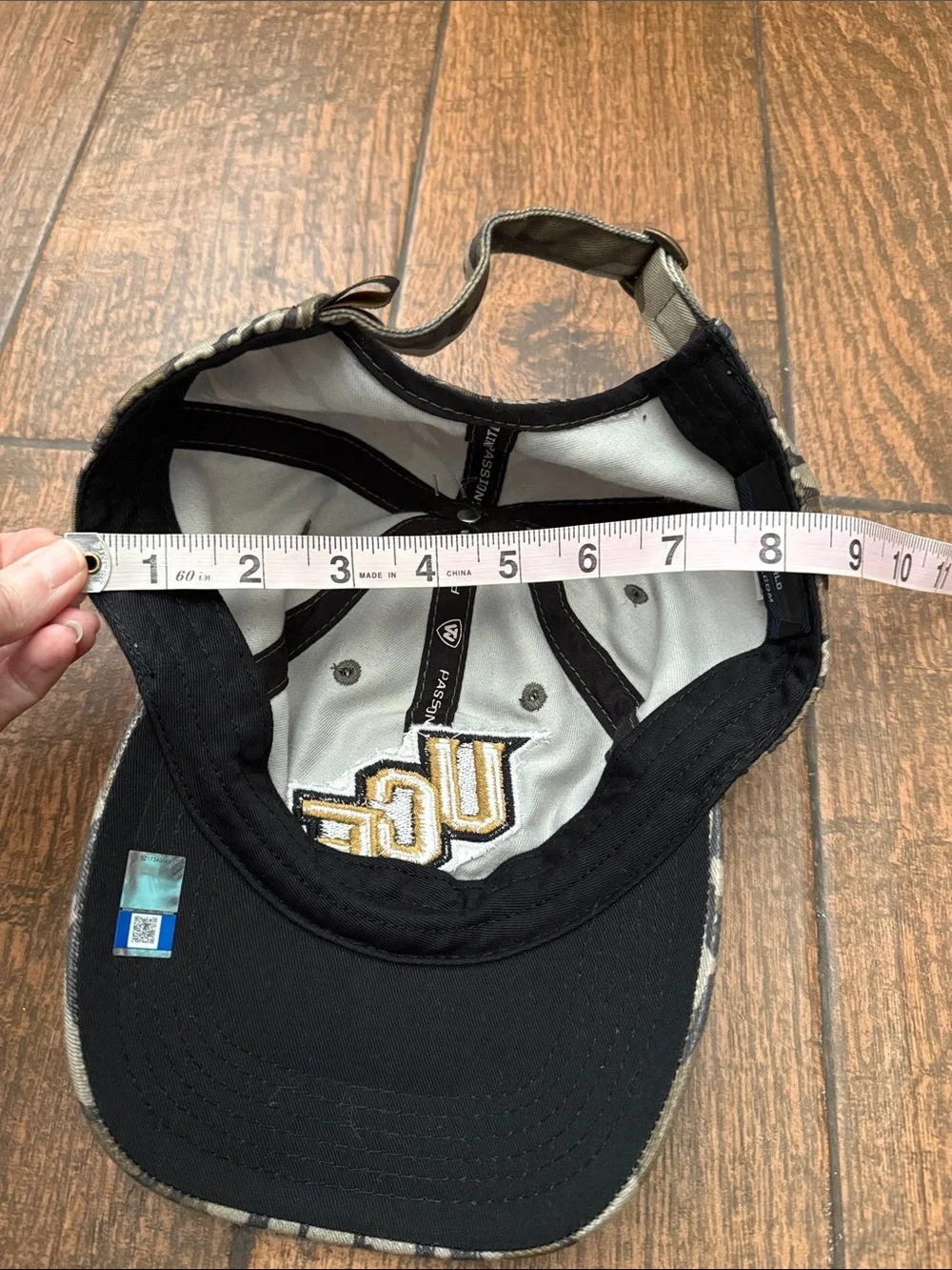 Unisex UCF Knights Top Of The World Mossy Oak Camouflage Adjustable Hat